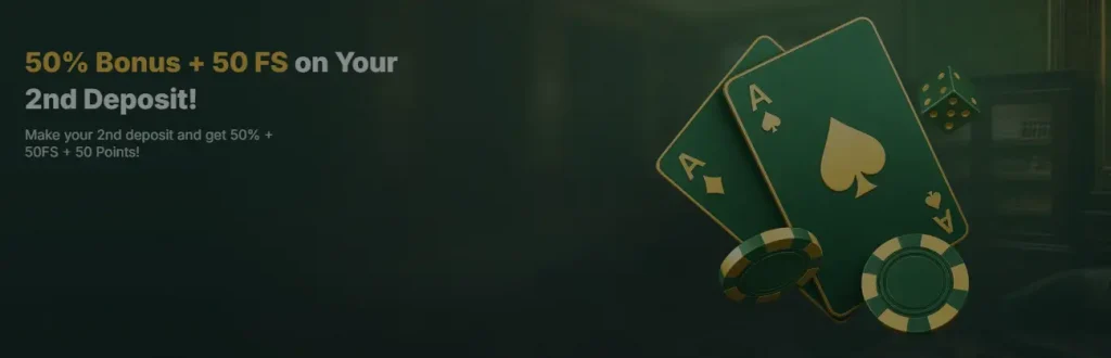 GoldenRoo Casino Second Deposit Bonus