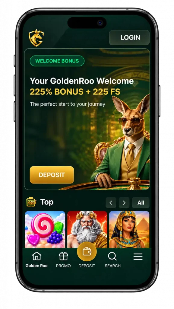 GoldenRoo casino app